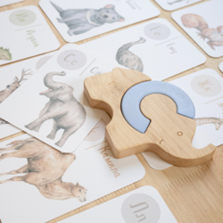 Its a moms world Set Edukativnih kartica za decu Životinjska azbuka i brojevi