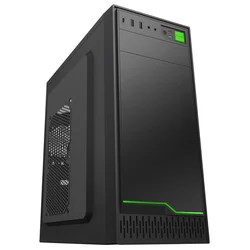 EUROCASE MidT ML N6-500B / brez napajalnika / 2x USB 3.0 / USB-C / črna