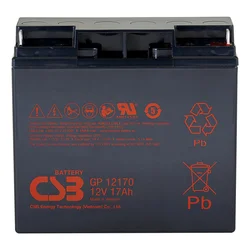 Backup Battery CSB GP12170 12V, 17Ah, 230A