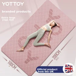 Yottoy Prostirka za jogu, 200x100cm, Roze