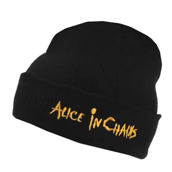 Beanie kapa ALICE IN CHAINS - LOGO - črna - PLASTIC HEAD - PHHAT357