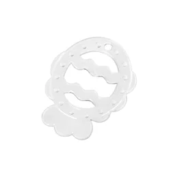 ELFI Silikonska glodalica CLEAR Riba