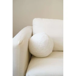 Aberto Design Ukrasni jastuk Pelus Top, 25x25x25 cm, Beli