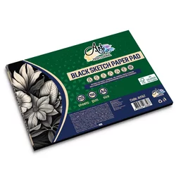 Artline Blok za skiciranje Black FSC ART167, Spiralni, A3, 20l, 150g
