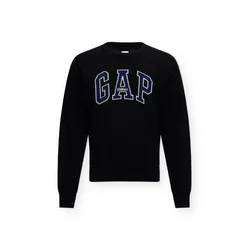 GAP Majica ATHLETIC INTARSIA mornarska/črna/bela