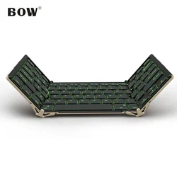 B.O.W Tastatura, Bluetooth, Žičana, Crna
