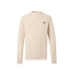 Lyle & Scott Pulover ecru