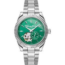 Thomas Sabo WA0419-201-211 Ladies Watch Emerald Green Automatic 36mm 5ATM