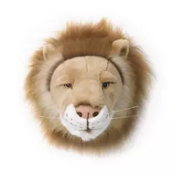 Plišana životinjska glava - lav Cesar