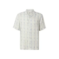 INDICODE JEANS Srajca Speks safir/bela