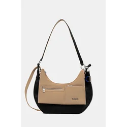 Torbica Desigual DELTA LYRA BLACK črna barva, 25WAXP49