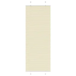 Plisirana zavjesa krem boje 75x200 cm Širina tkanine 74,4 cm Poliester