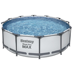 Bestway bazen steel pro™ max s filtarsko pumpo 488 x 122 cmBestway bazen steel pro™ max s filtarsko pumpo 488 x 122 cm