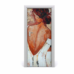 tulup.si Nalepka na vratih Ženska 85x205 cm