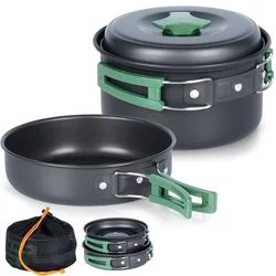 shumee Aluminijaste turistične posode 500/900 ml 2 kosa.