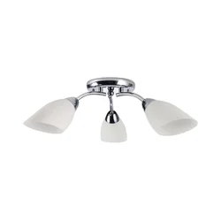 Plafonski luster PORTOS 3xE14/10W/230V sjajni hrom