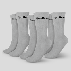GymBeam Čarape 3/4 Socks 3Pack Grey