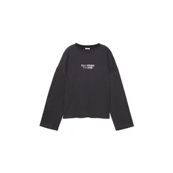 Pull&Bear Majica svetlo rjava/antracit/bela