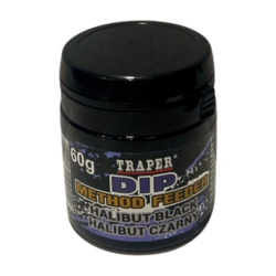 TRAPER MF Dip Aditiv, Crni halibut, 60g