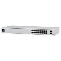UBIQUITI Switch, 18 portova, PoE, 60V, Sivi