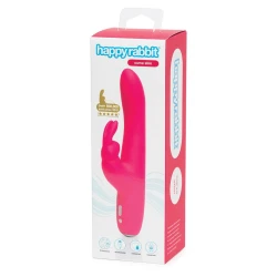 VIBRATOR RABBIT Happy Rabbit Slimline Curve Pink