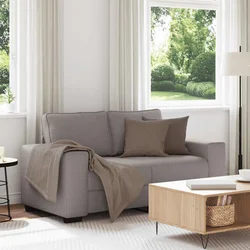 Dvosjed Kauč Taupe 160x77x82 cm Tkanina
