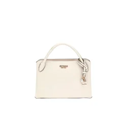GUESS Torba za čez ramo Guess Bandouliere Bramina Small Off White bela