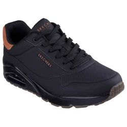 Skechers UNO - SUITED ON AIR, muške patike za slobodno vreme, crna 183004