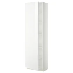METOD Visoki element s policama, bela/Ringhult bela, 60x37x200 cm