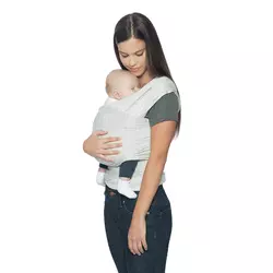 ERGOBABY nosiljka Aura marama siva grey stripes WLAGRYSTR