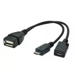 Gembird kabel usb micro micro af-bm+(f) usb 2.0 otg 15cm