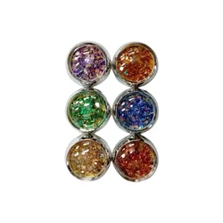 LK - Holographic Glitter za nokte 6/1 SET A