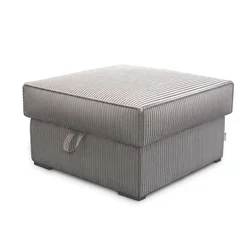 Tabure SMART COSARO XL s prostorom za shranjevanje 71x71 cm, bež