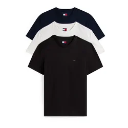 Tommy Jeans Majica marine/črna/bela