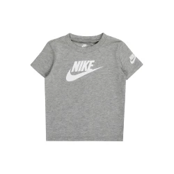 Nike Sportswear Majica FUTURA EVERGREEN pegasto siva/bela