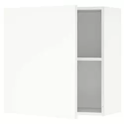 KNOXHULT Zidni ormarić s vratima, bela, 60x60 cm