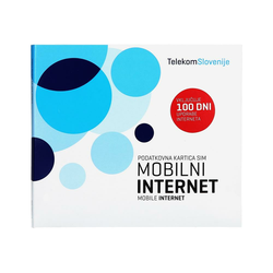 Telekom Slovenije Predplačniški mobilni internet SIM 100 DNI