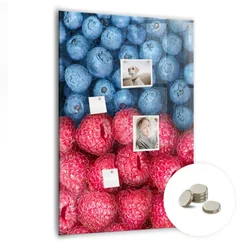 tulup.si Tabla magnetna Borovnice in maline 70x100 cm
