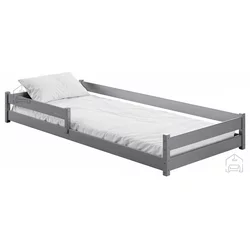Otroška postelja Alis - 90x200 cm - siva