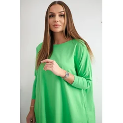 Oversize blouse light green