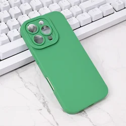 TERACELL Maska za iPhone 16 Pro Silikon Pro Camera, Zelena