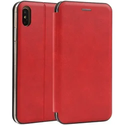 MCLF11-XIAOMI mi Note 10s/Note 10 4g Futrola Leather FLIP 299 41872, Crvena