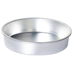 Apex Okrugla aluminijumska tepsija, 48 cm, Siva