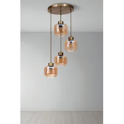 Opviq Luster 2615229, Zlatne boje