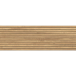 Zidna pločica Lamia Wood (29 x 89 cm, Bež, Mat)