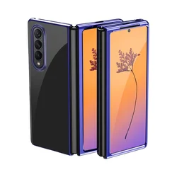Plating Case Hard futrola za Samsung Galaxy Z Fold 4 - Plava KP39767