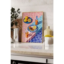 Dekorativna slika u okviru 50 x 70 cm
