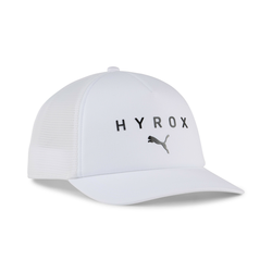 Puma x HYROX Trucker Cap, White, Accessories