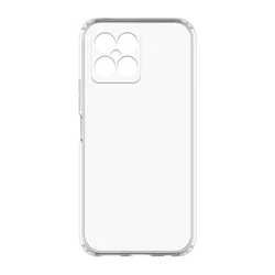 Maska za telefon, Ultra tanki silikon, za Huawei Honor X8, Bela