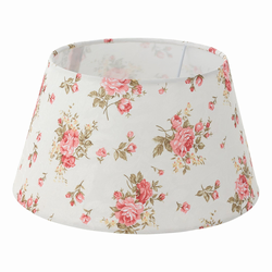 Eglo 49977 - Tekstilni abažur VINTAGE E14/E27 ruža, prečnik 25 cm